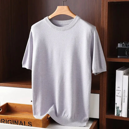 Classic Crew Neck Tee for Daily Style