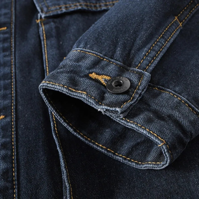 Casual Blue Jeans Jacket