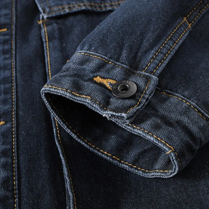 Casual Blue Jeans Jacket