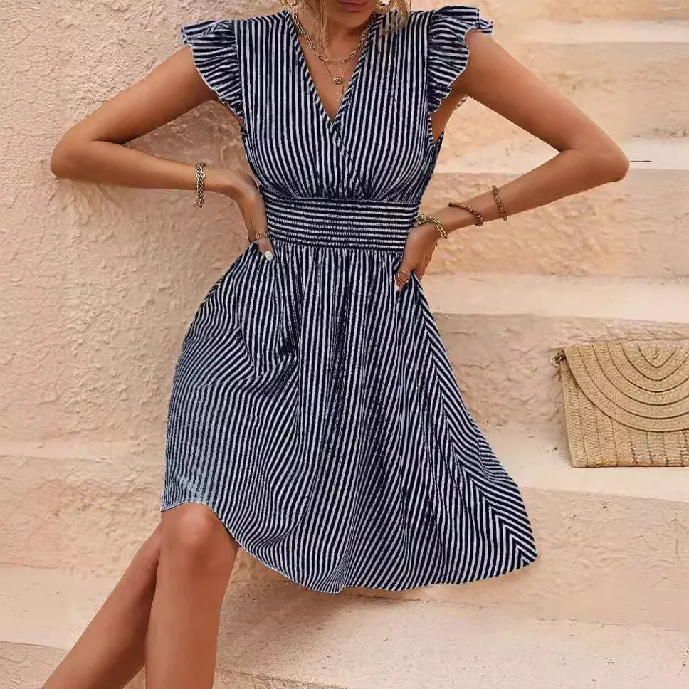 Colorful Horizontal Beach Dress