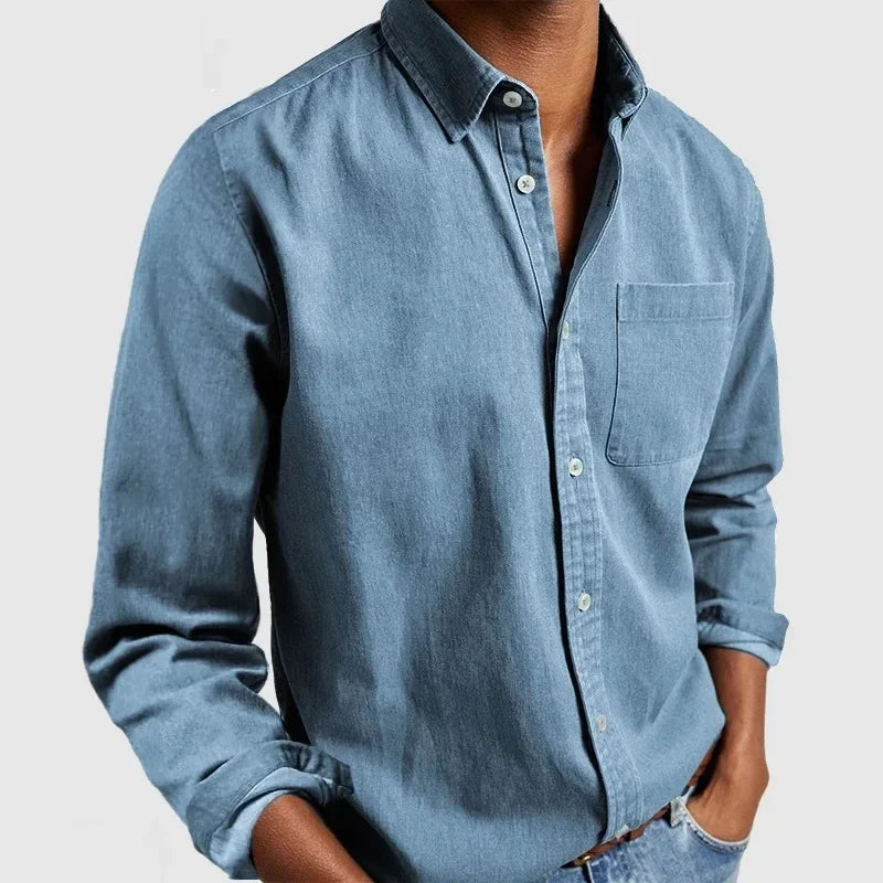 Relaxed Fit Men's Comfort Shirt