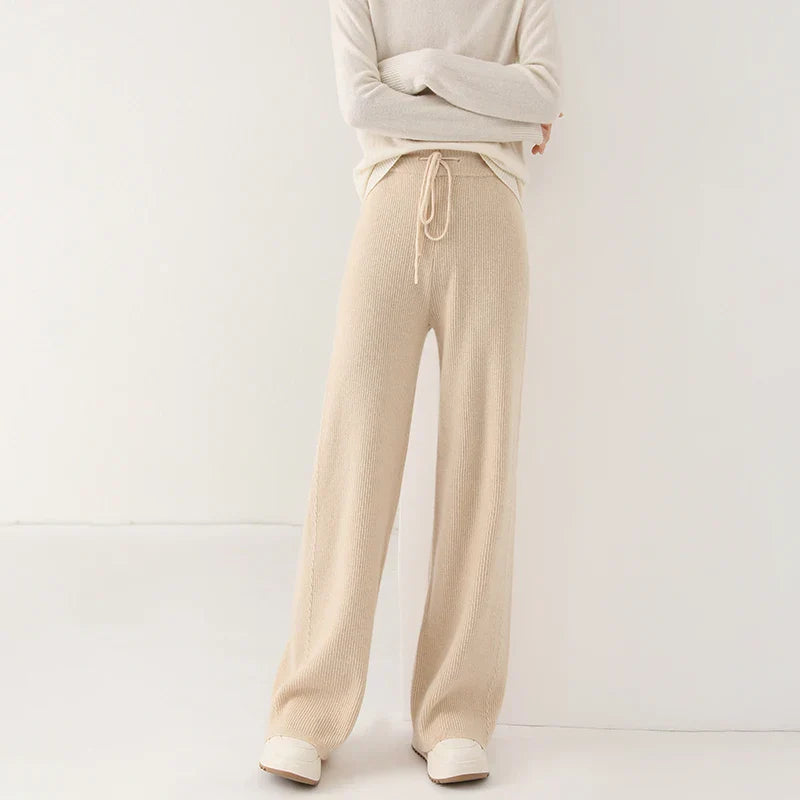 Comfortable Elastic Waist Lounge Pants - Nocini