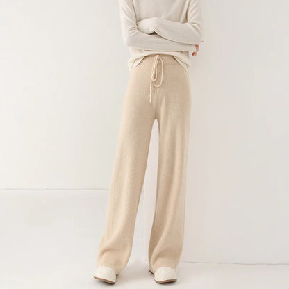 Comfortable Elastic Waist Lounge Pants - Nocini