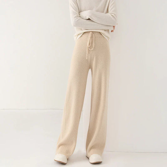 Comfortable Elastic Waist Lounge Pants - Nocini