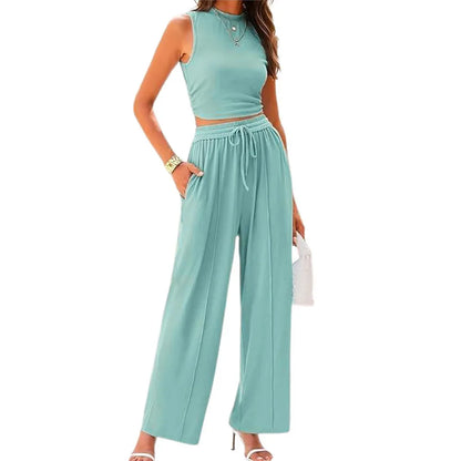 Women's Lightweight 2 Piece Summer Pants Set