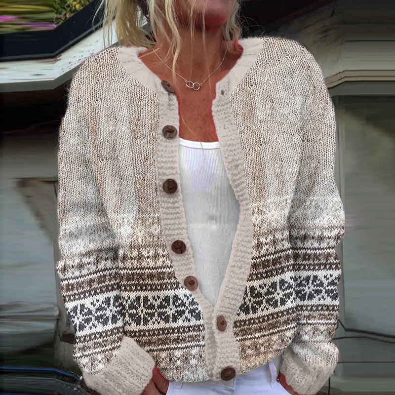 Comfortable Oversized Open Cardigan