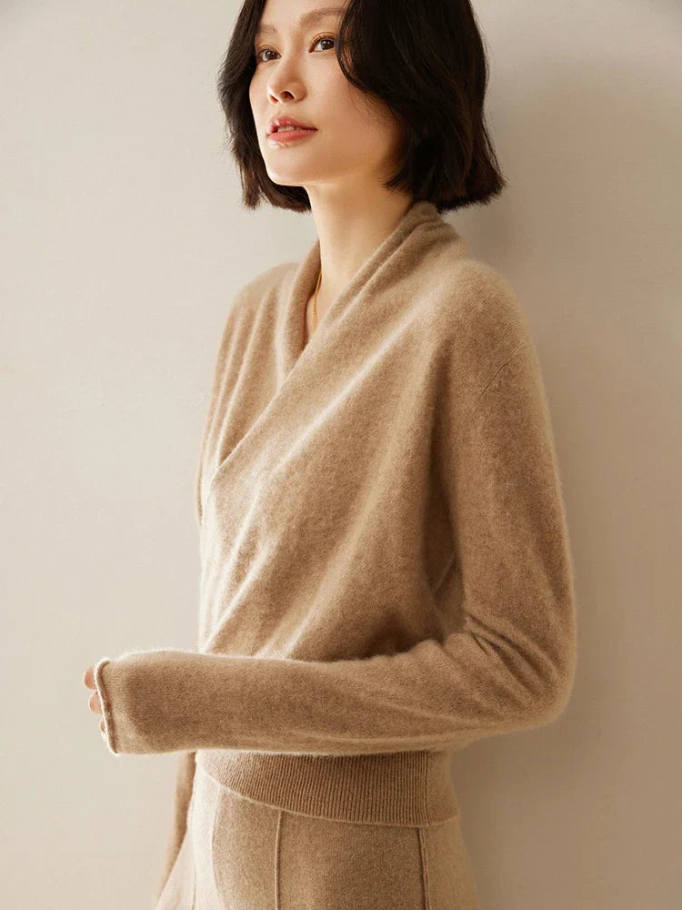 Cozy Wool V-Neck Sweater