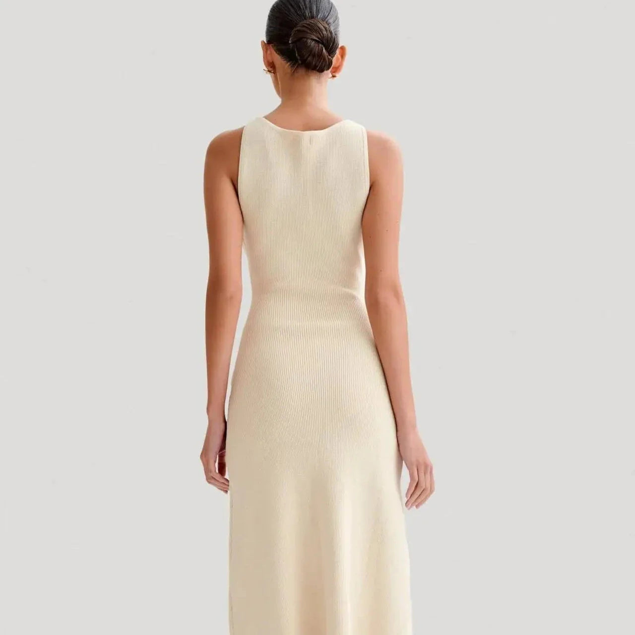 Floral Fit A-line Winter Dress
