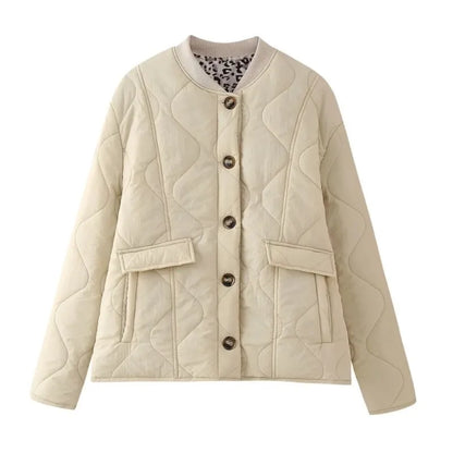 Comfortable Quilted Cotton Coat