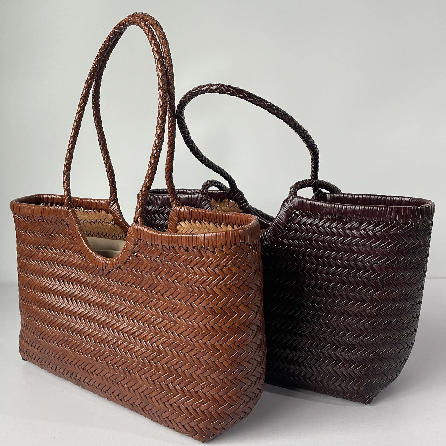 Classic Genuine Leather Shopper Bag