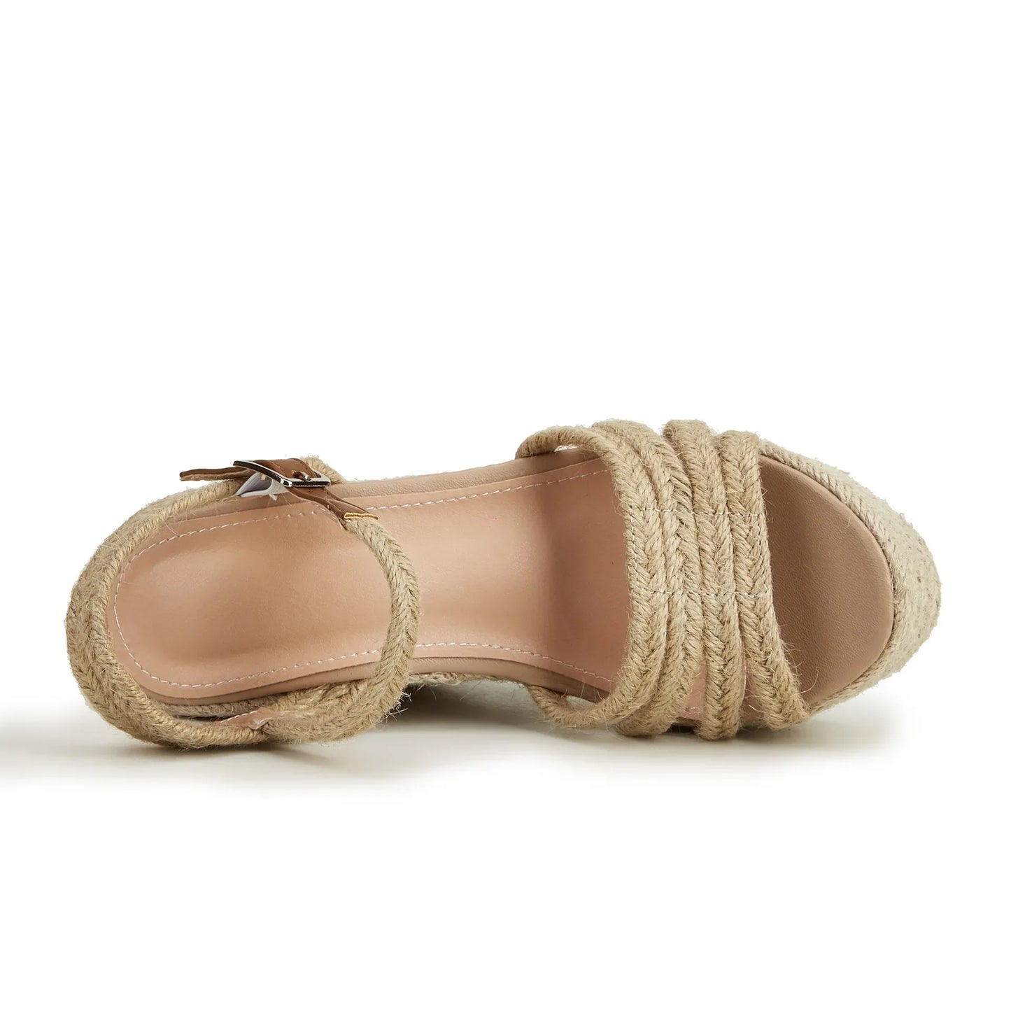 High Heel Buckle Strap Sandals