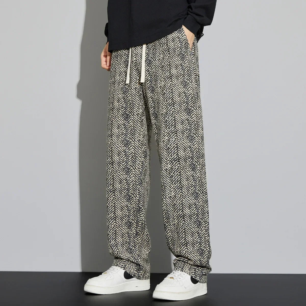 Comfortable Linen Casual Drawstring Pants - Nocini