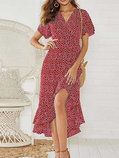 Women's Spotted Long Sundress