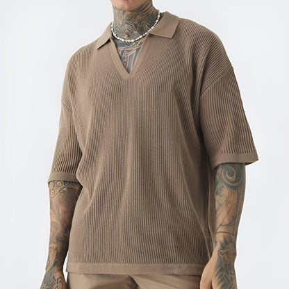 Classic Fit Cotton Polo Shirt - Nocini