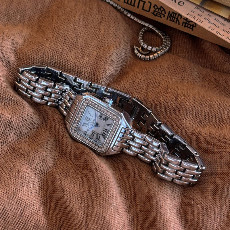 Classic Leather Strap Watch
