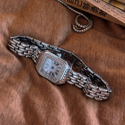 Classic Leather Strap Watch