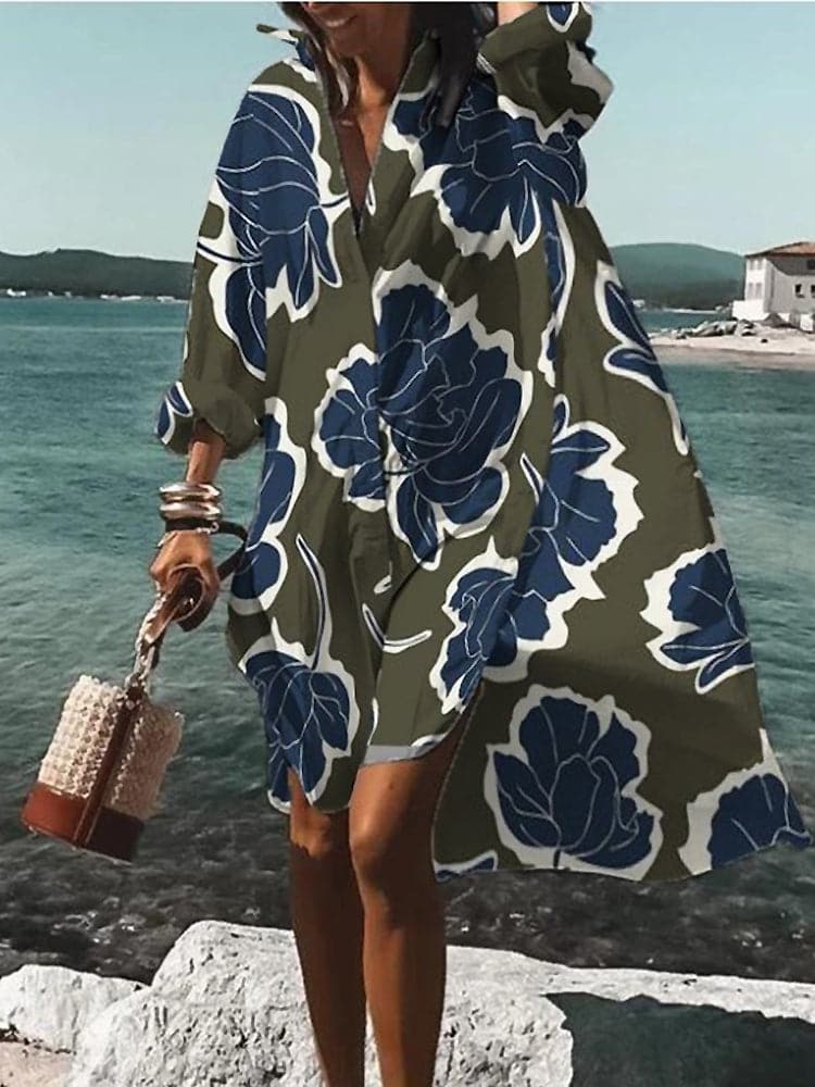 Vibrant Flowy Sundress for Women