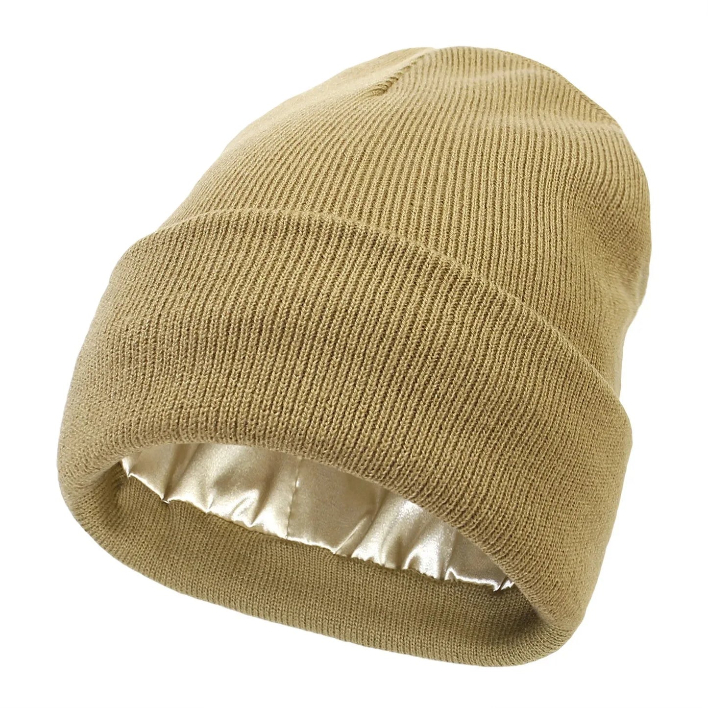 Warm Cuffed Winter Beanie Hat