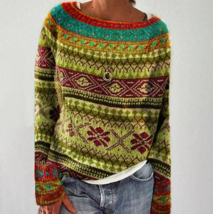 Cozy Festive Holiday Women's Knit Sweater