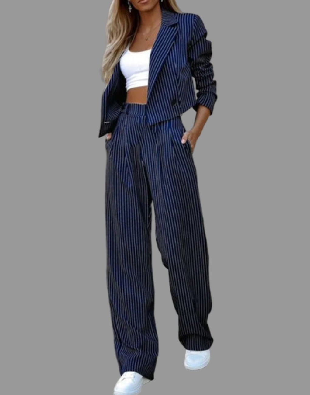 Ladies Professional 2 Piece Suit Set - Olytrend
