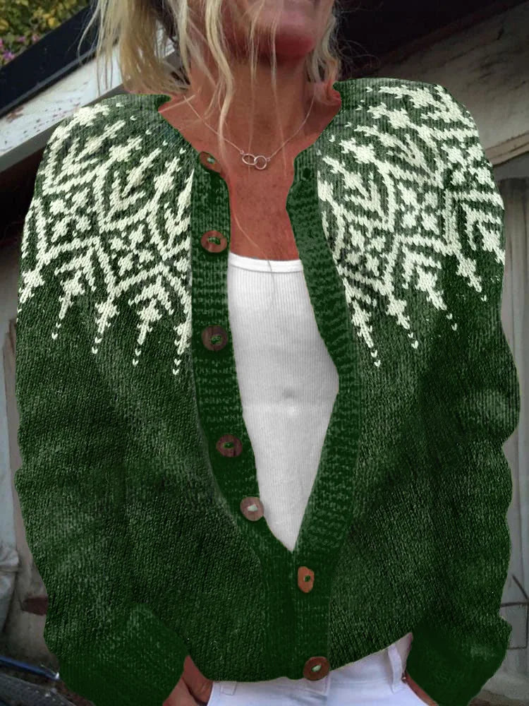 Comfortable Oversized Open Cardigan