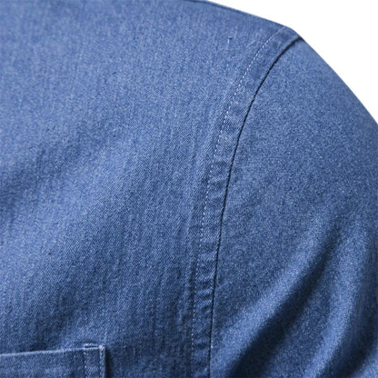 Classic Fit Mens Button Down Shirt with Pocket