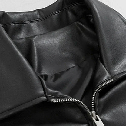 Classic Men's Vintage Leather Aviator Jacket