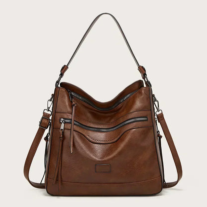 Soft Leather Relaxed Tote Bag