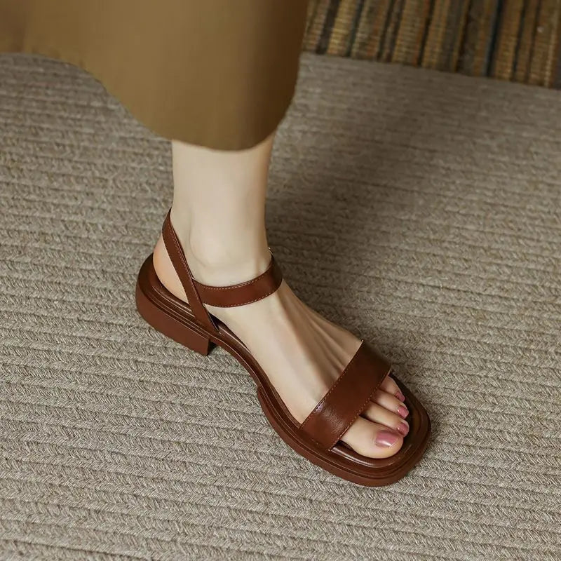 Cruelty Free Synthetic Leather Sandals