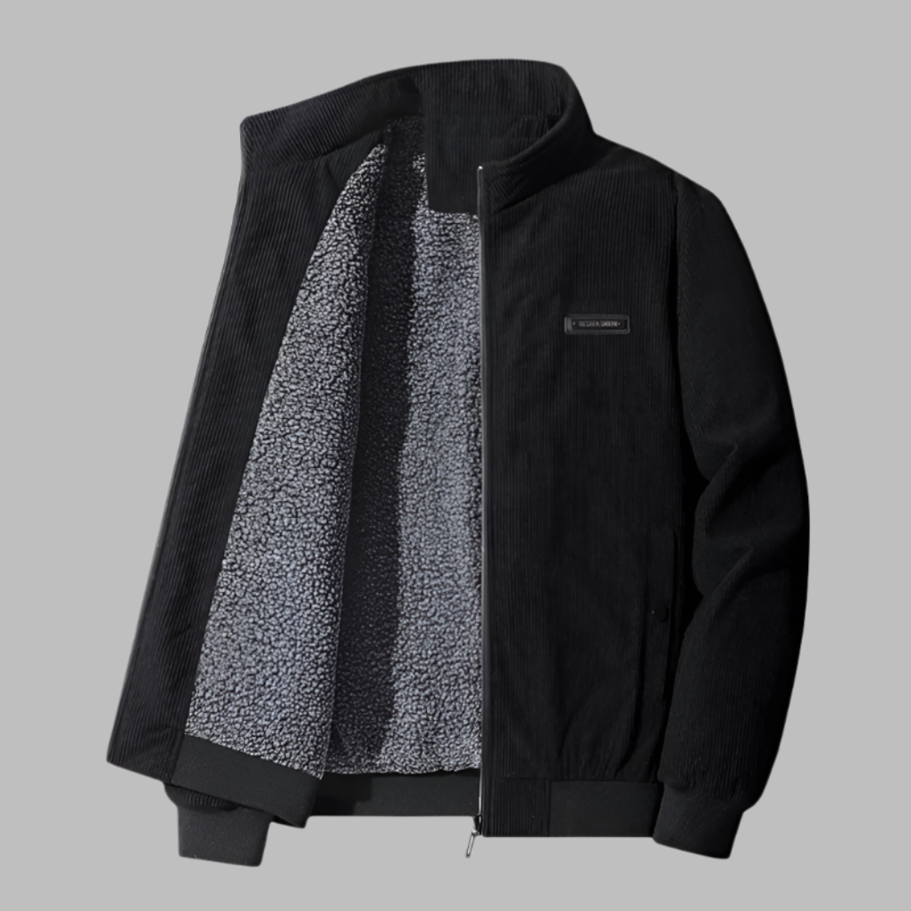 Rugged Mens Quilted Winter Coat - Olytrend