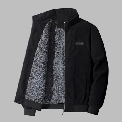 Rugged Mens Quilted Winter Coat - Olytrend
