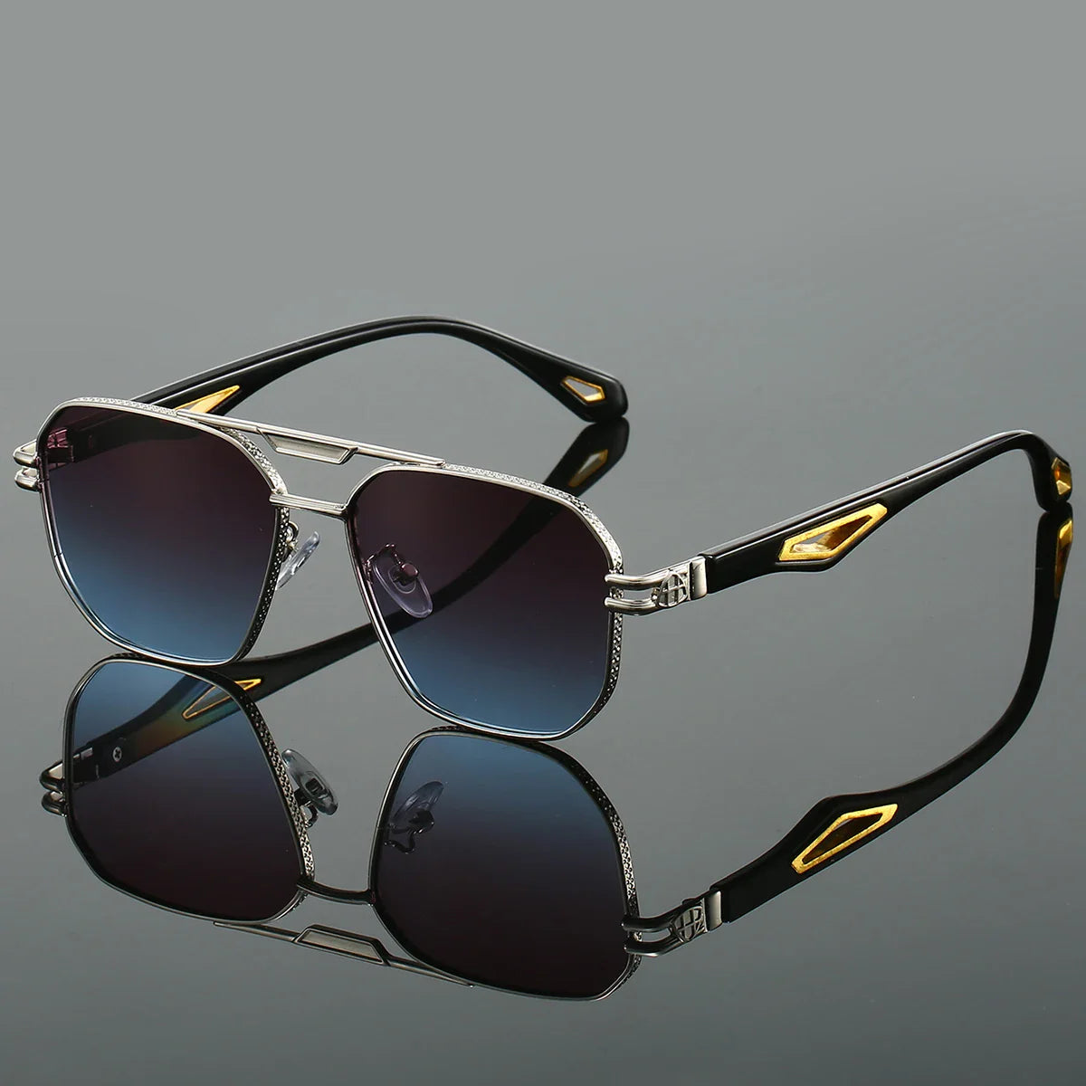 Trendy Ombre Shade Glasses