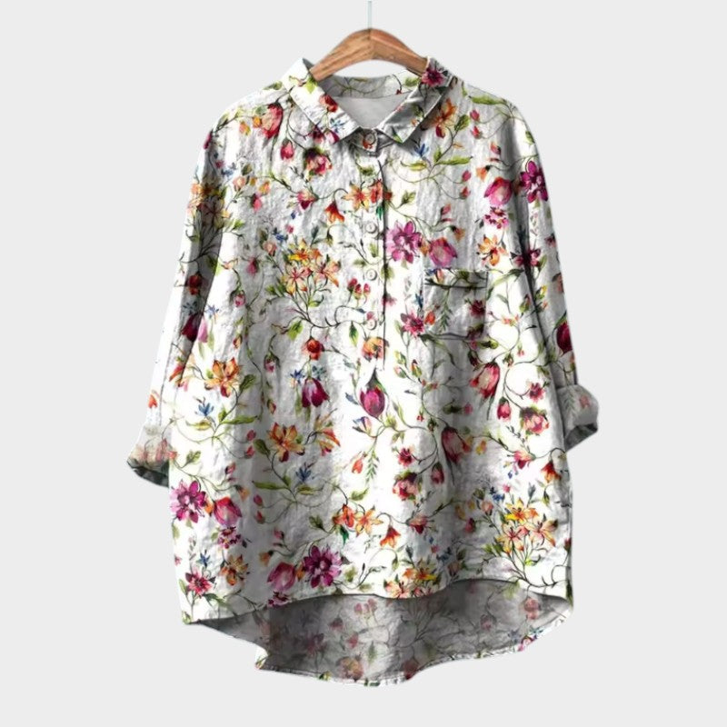 Women's Elegant Silk Blouse