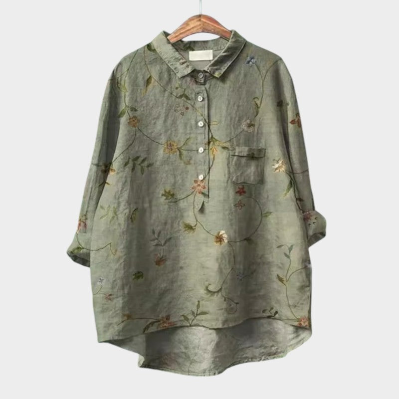 Women's Elegant Silk Blouse
