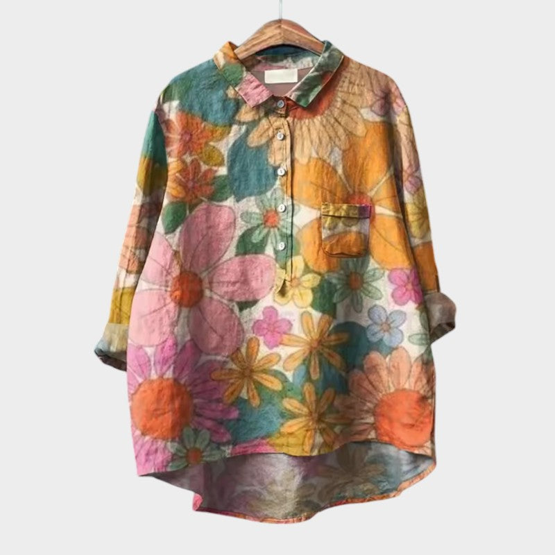 Women's Elegant Silk Blouse