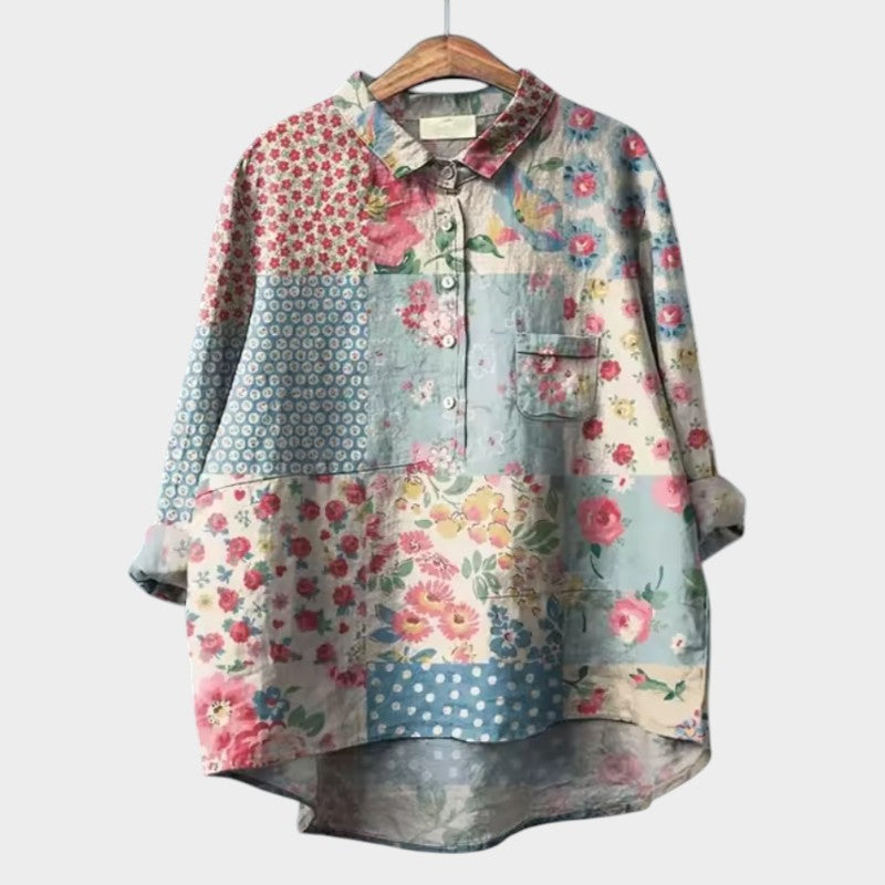 Women's Casual Floral Blouse
