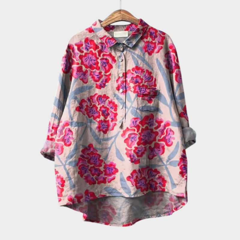 Women's Casual Floral Blouse