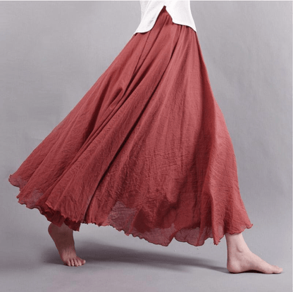 Flowy Summer Long Skirt