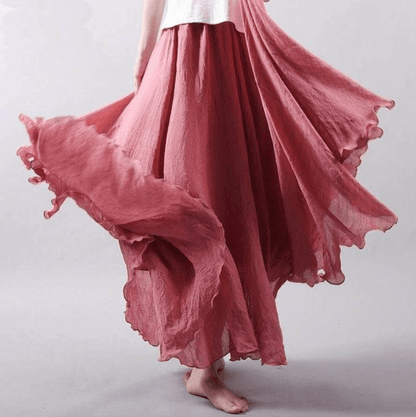 Flowy Summer Long Skirt