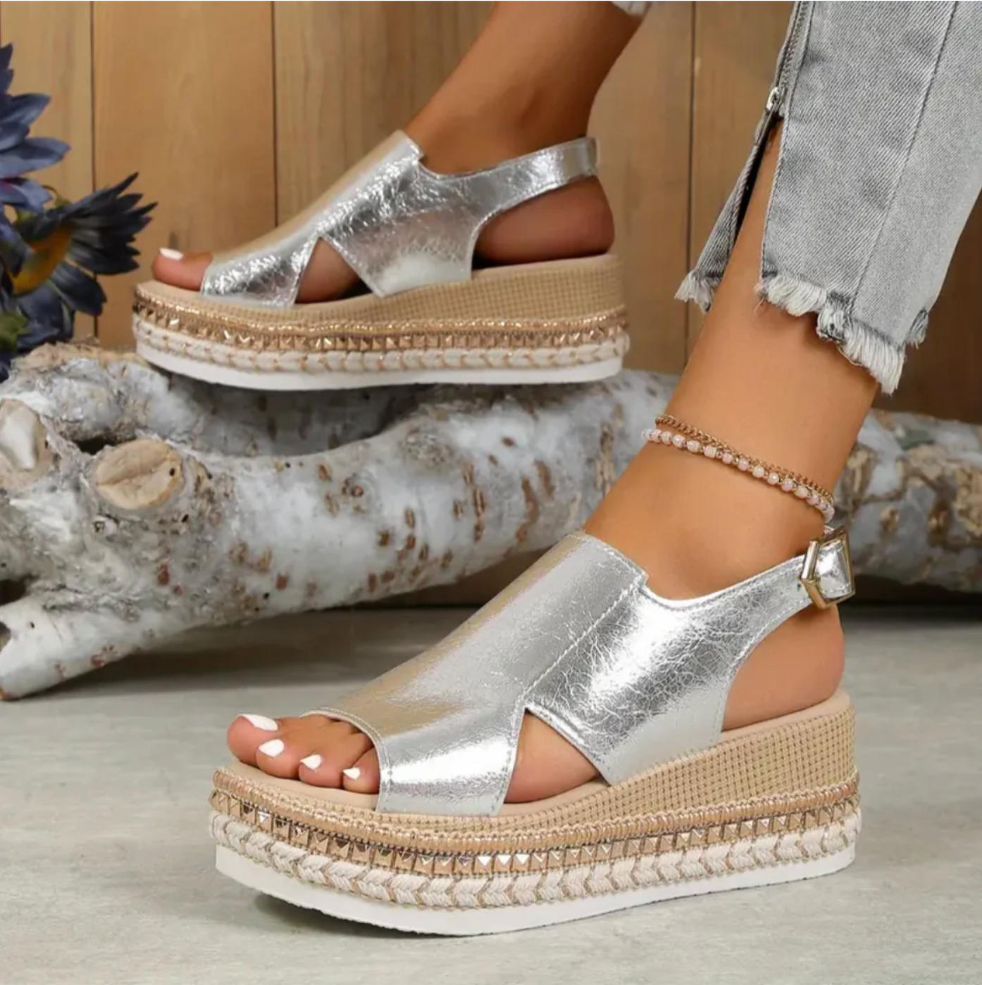 Comfortable Women's Arch Support Wedge Sandals