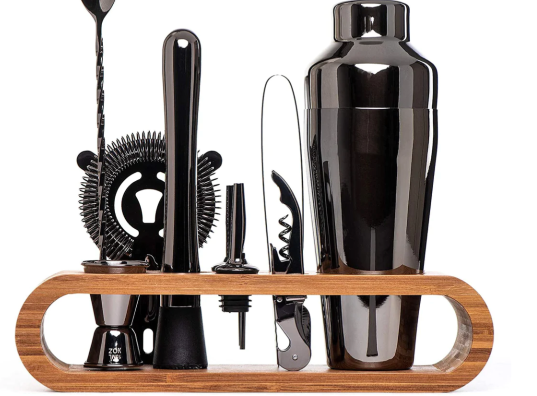 Premium Metal Cocktail Bar Set Essentials