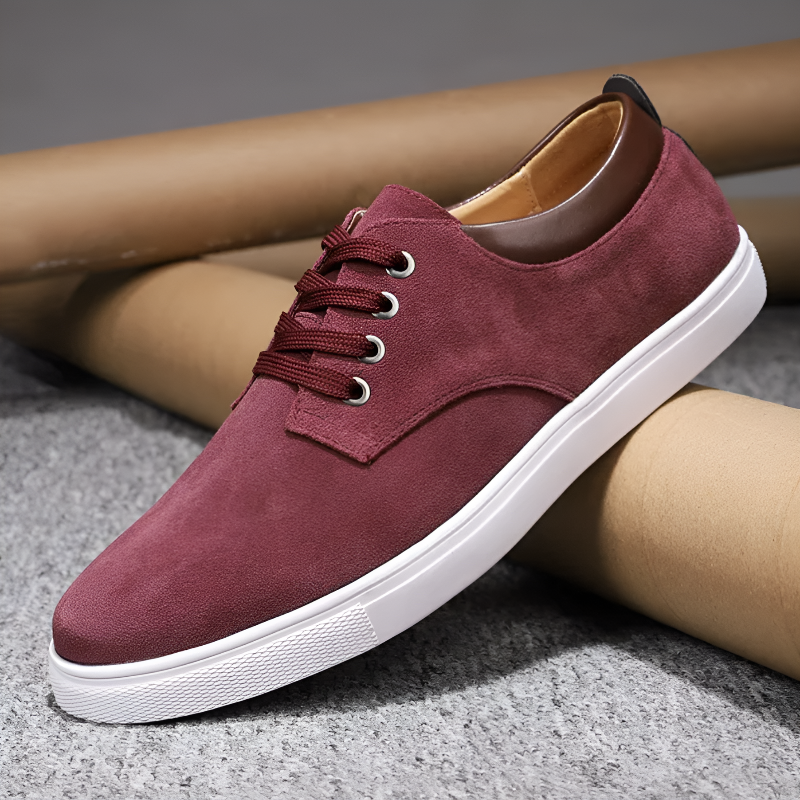 Classic Tie Sneakers for Men - Casual Daily Wear