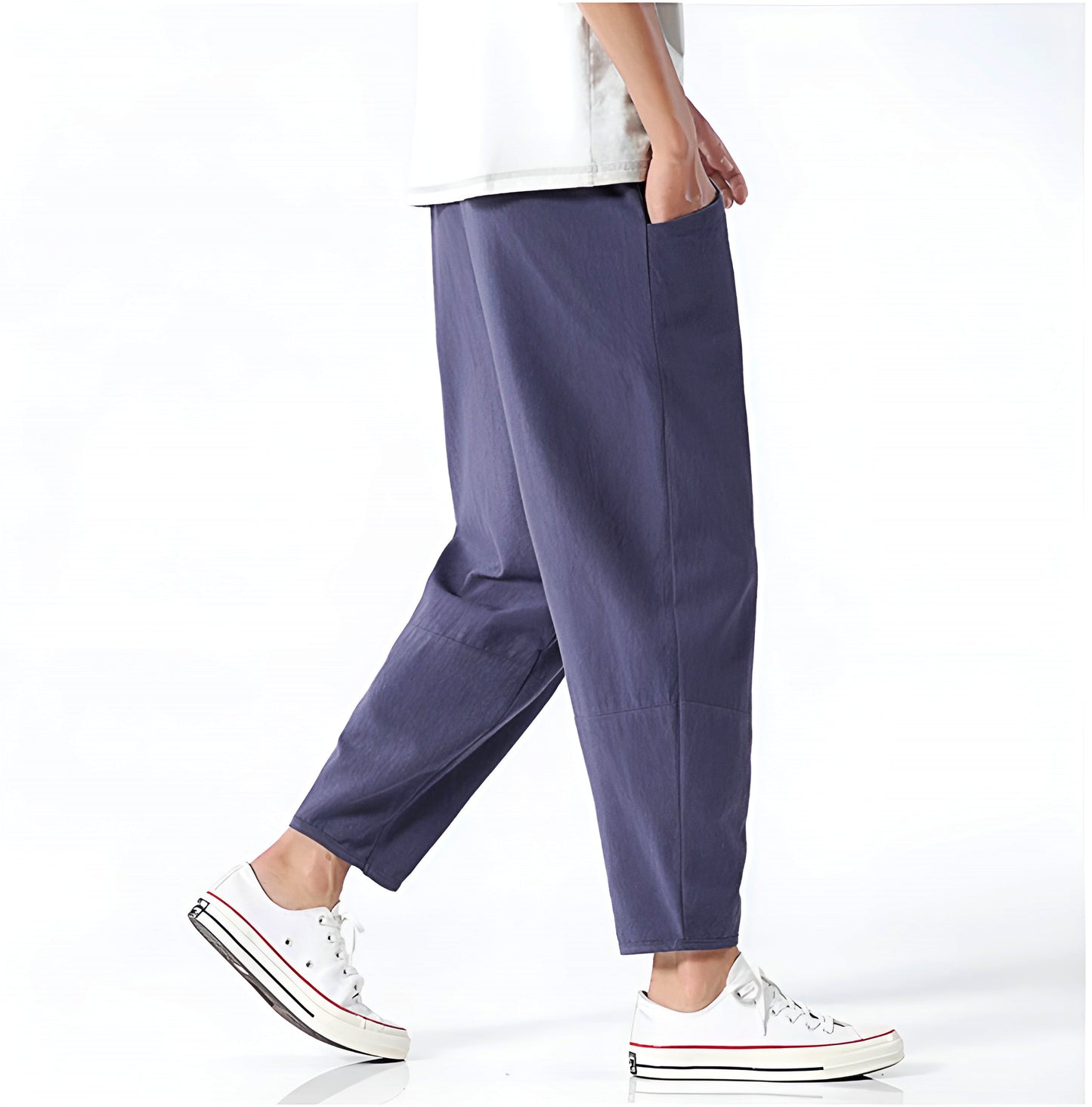 Casual Short Cotton Trousers
