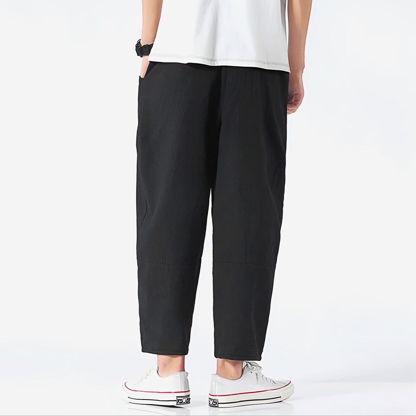 Casual Short Cotton Trousers