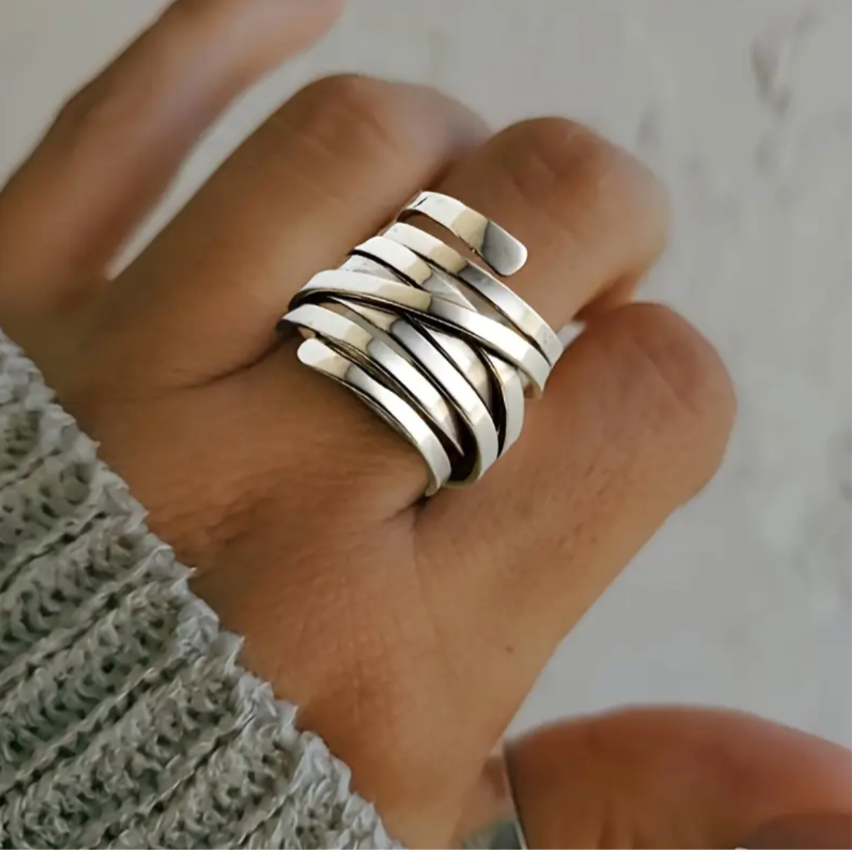 Classic Thick Sterling Silver Ring