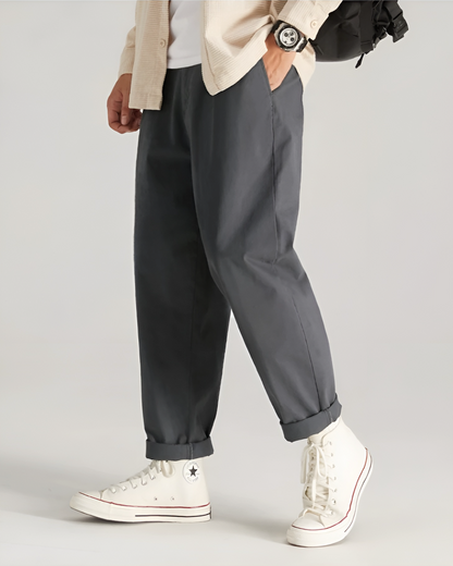 Short Fitted Cotton Pants - Nocini