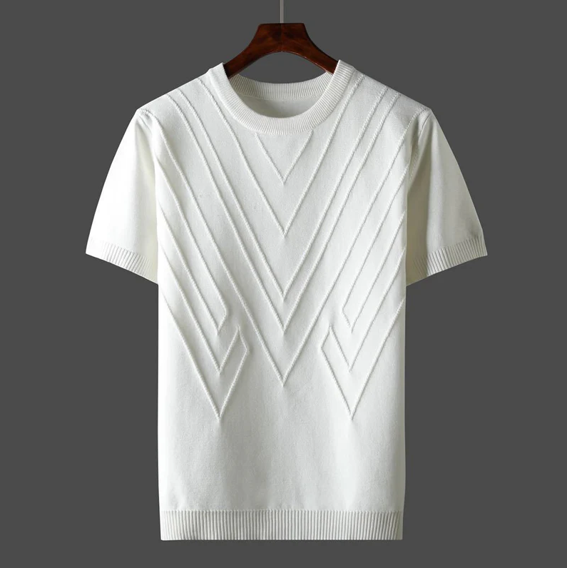 Comfortable Mens Casual Short Sleeve Tee - Nocini