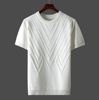 Comfortable Mens Casual Short Sleeve Tee - Nocini