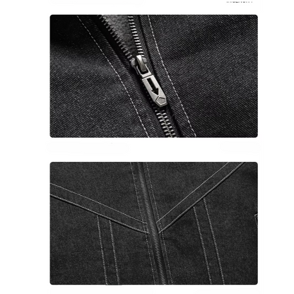 Warm Insulated Jeans Jacket