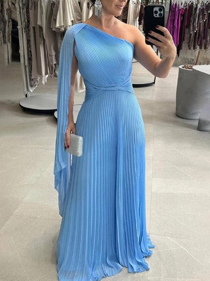Elegant Off Shoulder Floor Length Wedding Dress